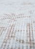 vintage ivory wool hand knotted Rug - CloseUp vintage ivory wool hand knotted Rug - CloseUp