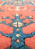 nuray red and orange wool hand knotted Rug - CloseUp nuray red and orange wool hand knotted Rug - CloseUp