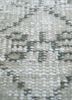 vintage ivory wool hand knotted Rug - CloseUp vintage ivory wool hand knotted Rug - CloseUp