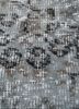 lacuna grey and black wool hand knotted Rug - CloseUp