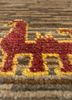 nuray beige and brown wool hand knotted Rug - CloseUp nuray beige and brown wool hand knotted Rug - CloseUp