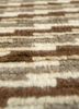 nuray beige and brown wool hand knotted Rug - CloseUp nuray beige and brown wool hand knotted Rug - CloseUp