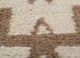 zuri beige and brown wool hand knotted Rug - CloseUp zuri beige and brown wool hand knotted Rug - CloseUp