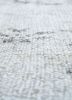vintage ivory wool hand knotted Rug - CloseUp vintage ivory wool hand knotted Rug - CloseUp