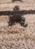 nuray beige and brown wool hand knotted Rug - CloseUp nuray beige and brown wool hand knotted Rug - CloseUp