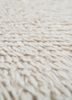 zuri ivory wool hand knotted Rug - CloseUp