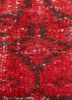 lacuna red and orange wool hand knotted Rug - CloseUp lacuna red and orange wool hand knotted Rug - CloseUp