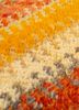 nuray red and orange wool hand knotted Rug - CloseUp nuray red and orange wool hand knotted Rug - CloseUp