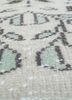 vintage green wool hand knotted Rug - CloseUp vintage green wool hand knotted Rug - CloseUp