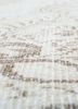 vintage beige and brown wool hand knotted Rug - CloseUp vintage beige and brown wool hand knotted Rug - CloseUp