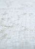 vintage ivory wool hand knotted Rug - CloseUp vintage ivory wool hand knotted Rug - CloseUp