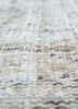vintage beige and brown wool hand knotted Rug - CloseUp vintage beige and brown wool hand knotted Rug - CloseUp