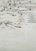vintage grey and black wool hand knotted Rug - CloseUp vintage grey and black wool hand knotted Rug - CloseUp