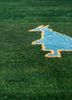 nuray green wool hand knotted Rug - CloseUp