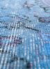 lacuna blue wool hand knotted Rug - CloseUp lacuna blue wool hand knotted Rug - CloseUp