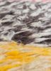 zuri red and orange wool hand knotted Rug - CloseUp zuri red and orange wool hand knotted Rug - CloseUp
