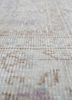 vintage blue wool hand knotted Rug - CloseUp vintage blue wool hand knotted Rug - CloseUp