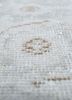 vintage grey and black wool hand knotted Rug - CloseUp vintage grey and black wool hand knotted Rug - CloseUp