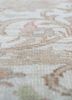 aalam red and orange wool hand knotted Rug - CloseUp aalam red and orange wool hand knotted Rug - CloseUp