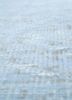 lacuna blue wool hand knotted Rug - CloseUp