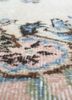 vintage beige and brown wool hand knotted Rug - CloseUp vintage beige and brown wool hand knotted Rug - CloseUp