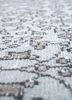 vintage blue wool hand knotted Rug - CloseUp
