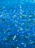 lacuna blue wool hand knotted Rug - CloseUp