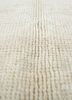 vintage beige and brown wool hand knotted Rug - CloseUp vintage beige and brown wool hand knotted Rug - CloseUp