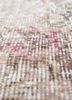 vintage red and orange wool hand knotted Rug - CloseUp vintage red and orange wool hand knotted Rug - CloseUp
