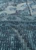 lacuna blue wool hand knotted Rug - CloseUp lacuna blue wool hand knotted Rug - CloseUp