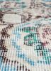 vintage green wool hand knotted Rug - CloseUp vintage green wool hand knotted Rug - CloseUp