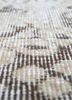 vintage beige and brown wool hand knotted Rug - CloseUp vintage beige and brown wool hand knotted Rug - CloseUp