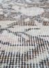 vintage beige and brown wool hand knotted Rug - CloseUp vintage beige and brown wool hand knotted Rug - CloseUp
