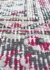 vintage red and orange wool hand knotted Rug - CloseUp vintage red and orange wool hand knotted Rug - CloseUp