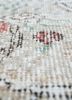 vintage red and orange wool hand knotted Rug - CloseUp vintage red and orange wool hand knotted Rug - CloseUp