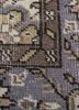 vintage beige and brown wool hand knotted Rug - CloseUp vintage beige and brown wool hand knotted Rug - CloseUp