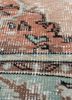 vintage beige and brown wool hand knotted Rug - CloseUp vintage beige and brown wool hand knotted Rug - CloseUp
