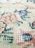 vintage red and orange wool hand knotted Rug - CloseUp vintage red and orange wool hand knotted Rug - CloseUp