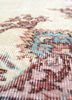 vintage red and orange wool hand knotted Rug - CloseUp vintage red and orange wool hand knotted Rug - CloseUp