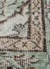 vintage beige and brown wool hand knotted Rug - CloseUp vintage beige and brown wool hand knotted Rug - CloseUp