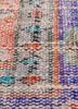 vintage red and orange wool hand knotted Rug - CloseUp vintage red and orange wool hand knotted Rug - CloseUp