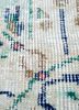 vintage multi wool hand knotted Rug - CloseUp