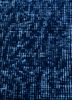 lacuna blue wool hand knotted Rug - CloseUp lacuna blue wool hand knotted Rug - CloseUp