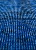lacuna blue wool hand knotted Rug - CloseUp lacuna blue wool hand knotted Rug - CloseUp