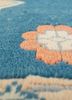 nuray blue wool hand knotted Rug - CloseUp nuray blue wool hand knotted Rug - CloseUp