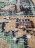 vintage beige and brown wool hand knotted Rug - CloseUp vintage beige and brown wool hand knotted Rug - CloseUp
