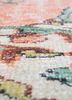 vintage red and orange wool hand knotted Rug - CloseUp vintage red and orange wool hand knotted Rug - CloseUp