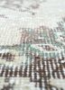 vintage grey and black wool hand knotted Rug - CloseUp vintage grey and black wool hand knotted Rug - CloseUp