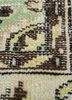 vintage red and orange wool hand knotted Rug - CloseUp vintage red and orange wool hand knotted Rug - CloseUp