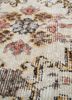 vintage beige and brown wool hand knotted Rug - CloseUp vintage beige and brown wool hand knotted Rug - CloseUp